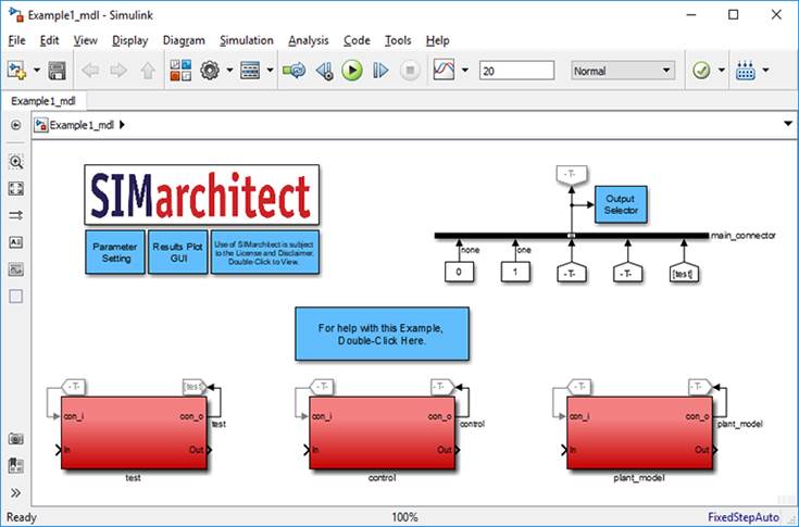 Screenshot of SIMarchitect
