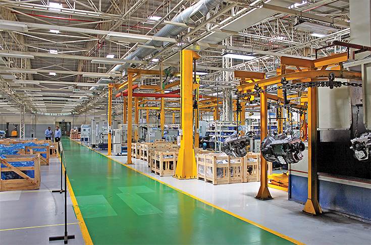 Eaton's vehicle plant at Ranjangaon