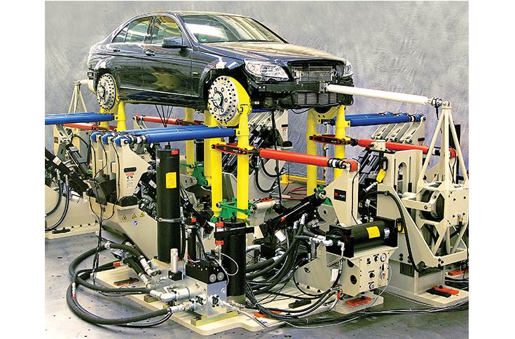 MTS Model 329 Spindle-Coupled Road simulators