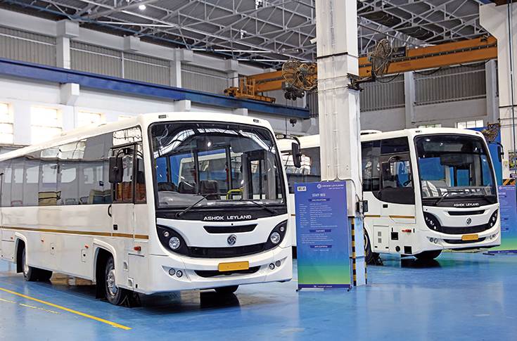 Ashok Leyland plant floor