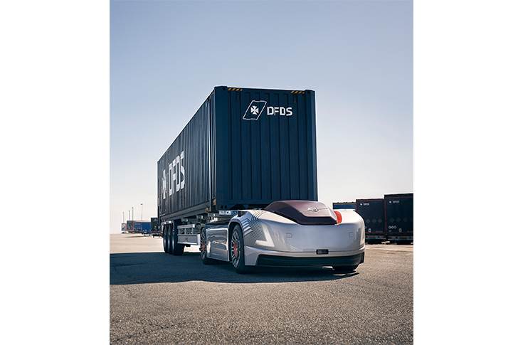 Volvo automated truck