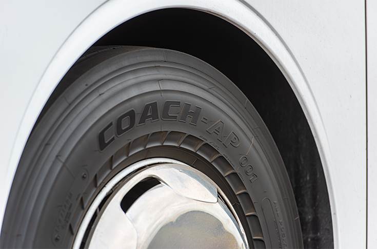 Bridgestone tyre for buses