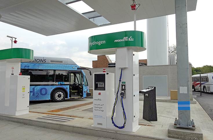 Air Products Hydrogen fuel station