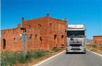 For around five weeks, test engineers put the electric truck through its paces at high temperatures of up to 44deg Celsius in Andalusia in southern Spain.