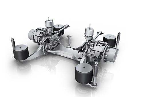 ZF's e-drive system equipped in fuel cell bus