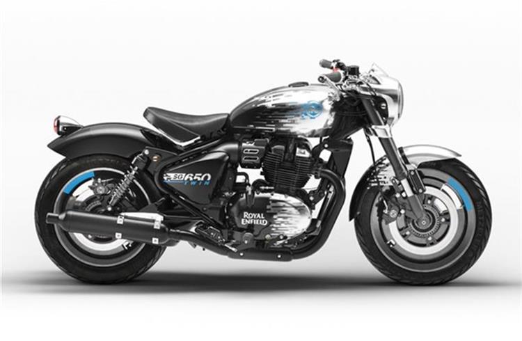 Royal Enfield SG650 concept image used for representational purposes.