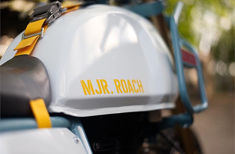 MJR Roach is inspired by video games, says Royal Enfield.