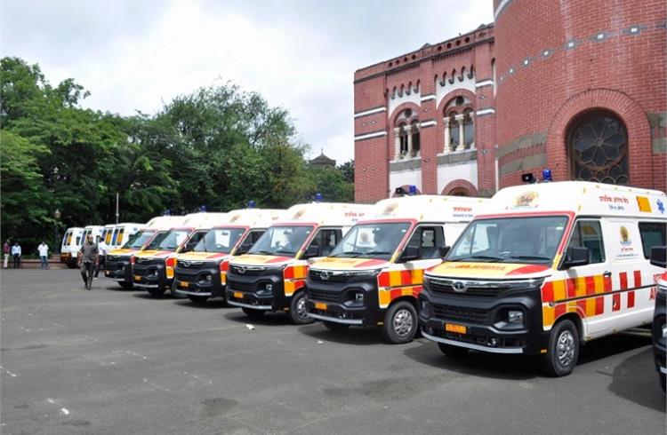 Tata Motors delivered 51 Winger Ambulances to Zilla Parishad of Pune.