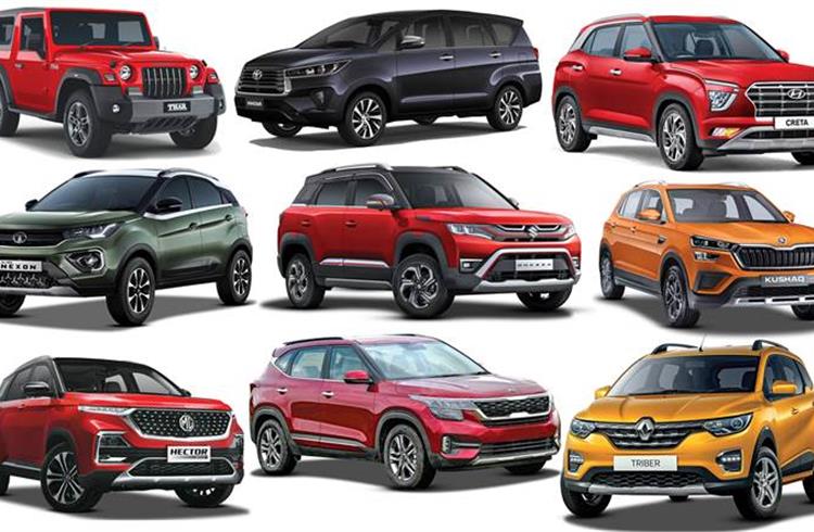 Booming UV market sees all OEMs post robust growth. Record volumes see Tata Motors increase its share to 18.47%; Mahindra (17%) pips Maruti Suzuki (16.65%) to No. 2 spot; Hyundai’s share now 15.52%. 