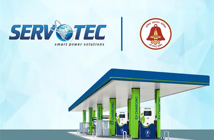 Servotech Power Systems to establish 20 EV charging stations for Nashik Municipal Corporation