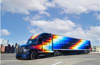 The concept vehicle has been developed as part of the SuperTruck program co-funded by the U.S. Department of Energy, which aims to reduce emissions in road freight transport.
