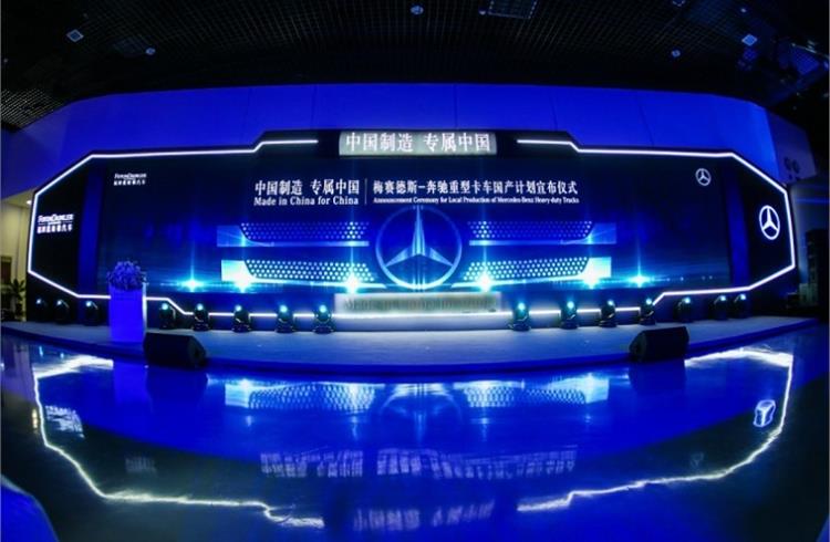 Daimler Truck, Foton begin production of Mercedes-Benz Trucks in China