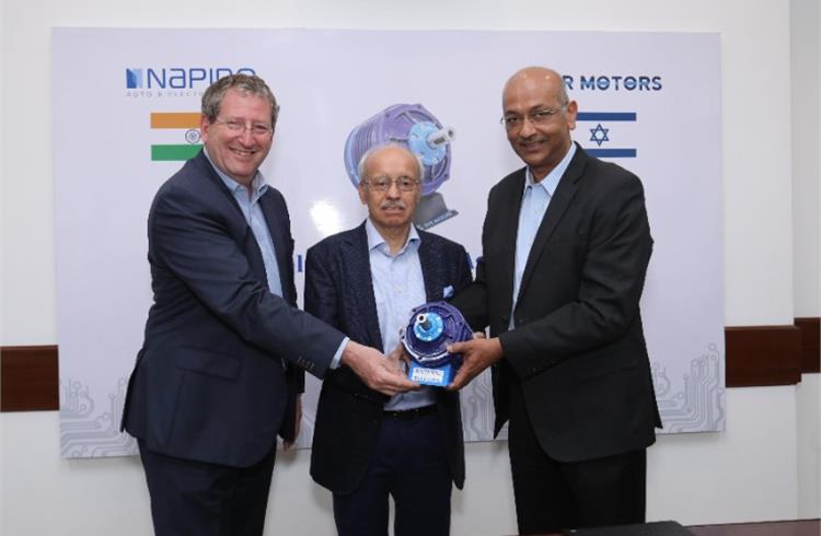 Napino to make EVR Motors' trapezoidal stator RFPM motors in India