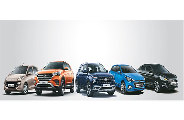JD Power awards 5 models from Hyundai Motor India for initial quality