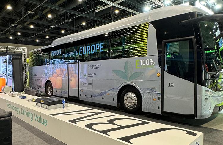 JBM  showcases zero emission electric luxury coach ‘GALAXY’ and City Bus ‘ECOLIFE’ at Bus2Bus, Berlin 2024