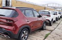 With an order book of over 35,000 units and to be ready for deliveries in the upcoming festive season, Kia is transporting the recently launched Sonet compact SUV to its dealers across India using the rail route.
