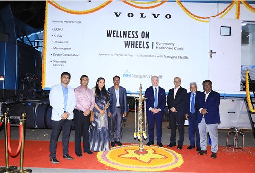 Volvo Group partners with Narayana Health, launches advanced medical services mobile clinic