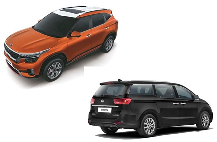 Kia Motors India sold 7,275 units, comprising 7,114 Seltos SUVs and 161 Carnival MPVs, in June 2020. That takes its Q1 FY2021 sales to 10,244 units (1,661 units in May 2020).
