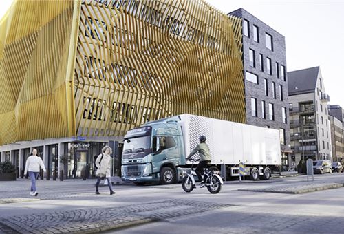 Volvo develops alerts that warn of electric trucks’ sound of silence