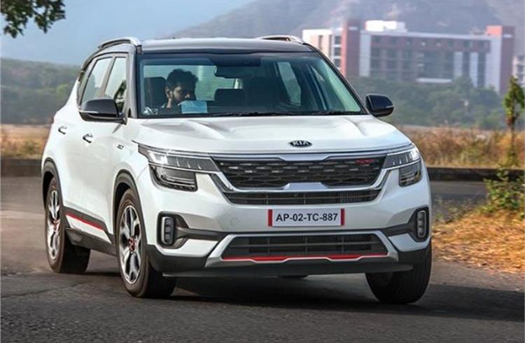 Kia's Seltos is exported 