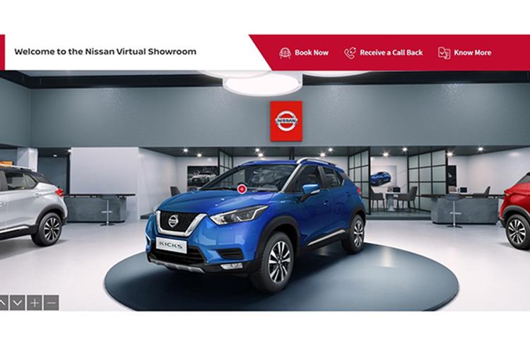 Nissan India kicks off virtual showroom with 2020 Kicks