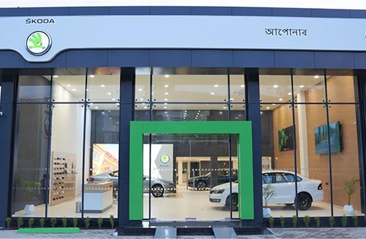 Skoda opens first 3S dealership in North East India