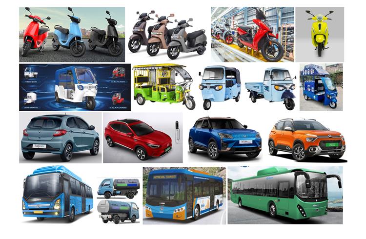 EV sales in India charge past 1.5 million units in CY2023, stellar growth in all segments