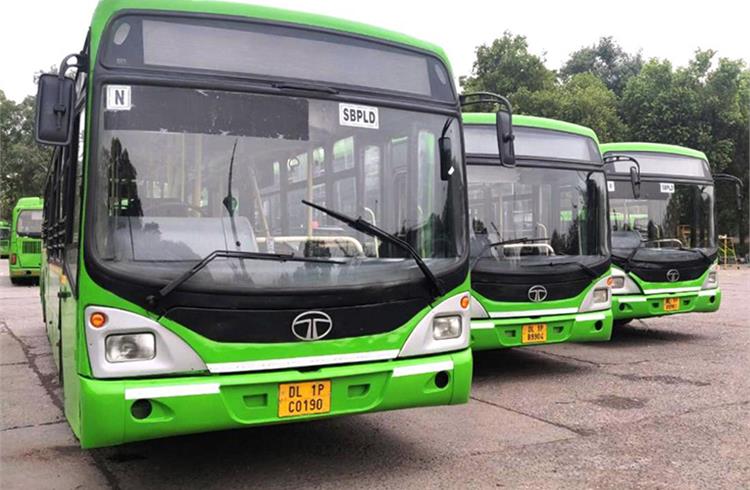 Tata Motors to continue AMC on 1,000 CNG buses for DTC