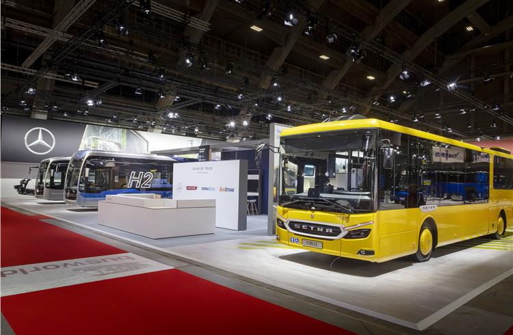 Bus industry can halve local CO2 emissions in Europe from 2030: Daimler Buses