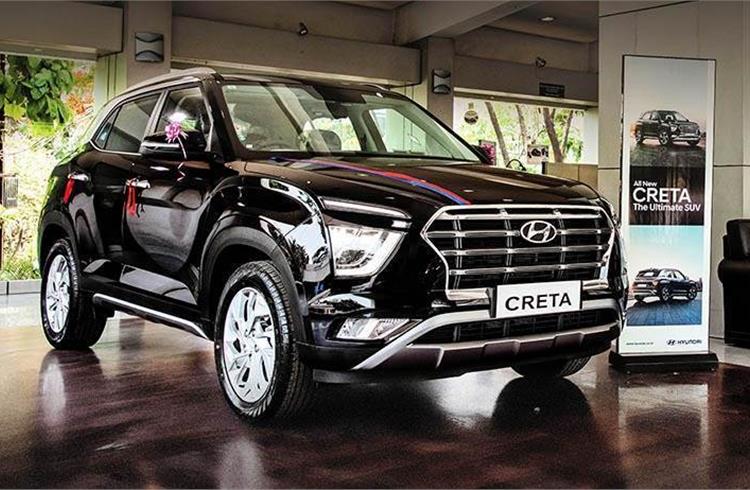 The Creta SUV is one of Hyundai's best sellers 