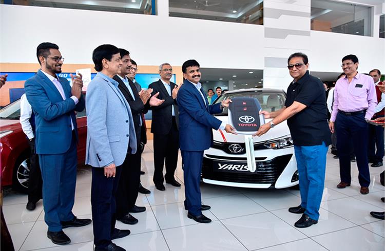 Toyota Kirloskar Motor inaugurates its new showroom in Nagpur