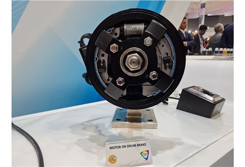 Brakes India unveils indigenous motor-on-drum brake system at Auto Expo 2023