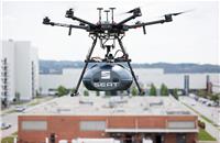 Seat begins parts delivery through drones