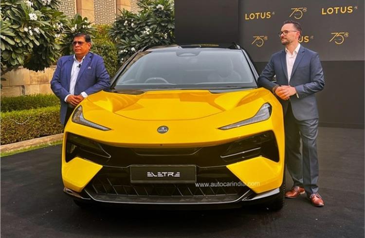 Lotus marks India entry with Rs 2.55 crore Eletre SUV