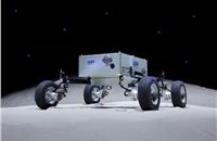 Nissan unveils AWD lunar rover prototype