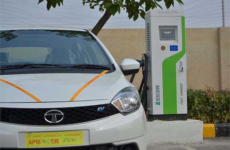 Tata electric car image