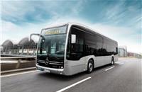 The Daimler e-Citaro bus. 