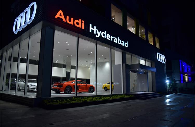 Audi India opens new showroom in Hyderabad