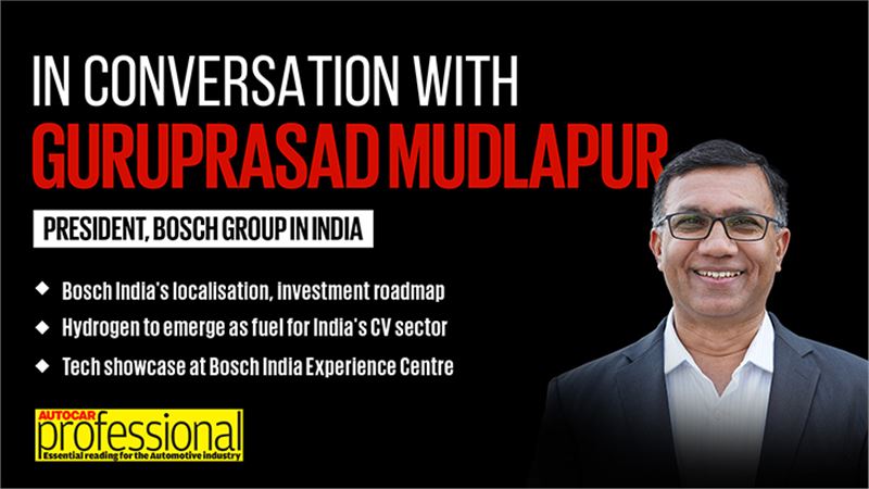 In Conversation with Bosch India's Guruprasad Mudlapur