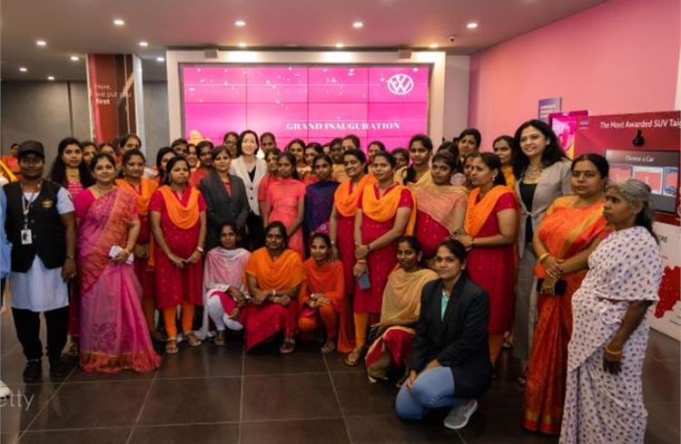 Volkswagen India opens all-women dealership in Coimbatore