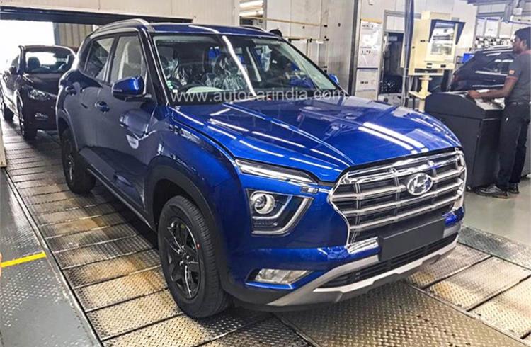 New Creta takes shape at Hyundai’s Plant 1, which will produce the last few examples of the outgoing Creta, in addition to the Venue SUV and i20 hatchback.