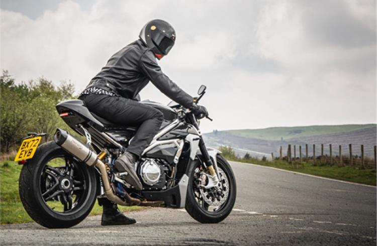 Priced at £41,999 (Rs 43 lakh) and with just 200 to be made, the naked superbike café racer is the first brand-new motorcycle produced by TVS-owned Norton.