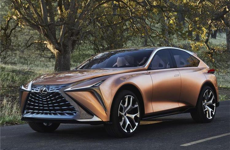 Lexus LF-1 concept can accept a variety of powertrains.