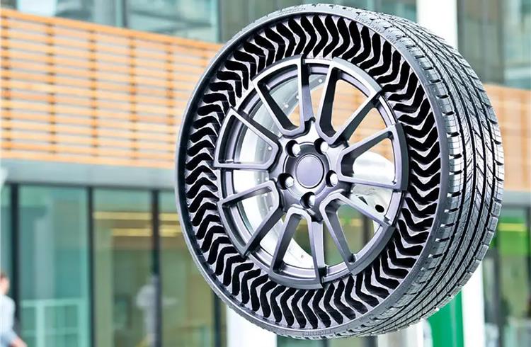 Tech Talk: How airless tyres could make punctures extinct