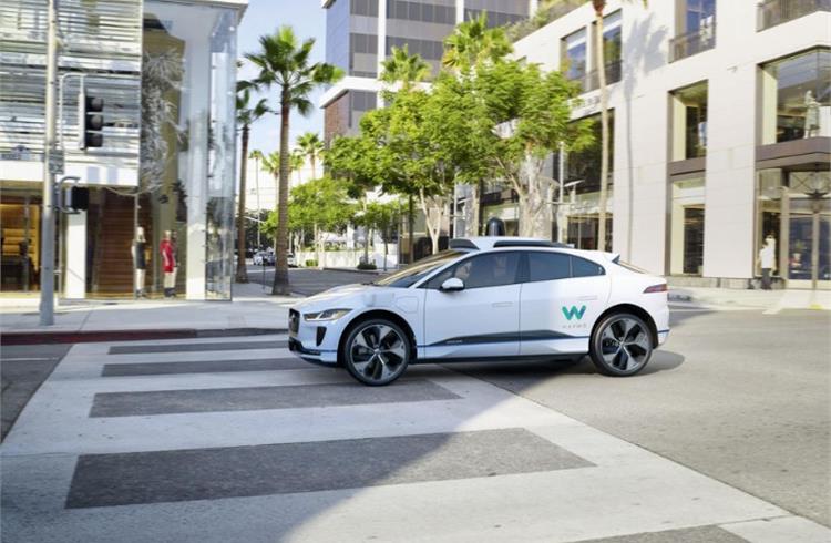 Waymo taxis, including Jag I-Paces, will soon start driverless tests