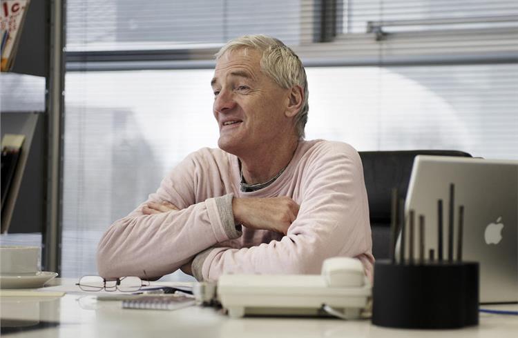 Boss of Dyson, Sir James Dyson