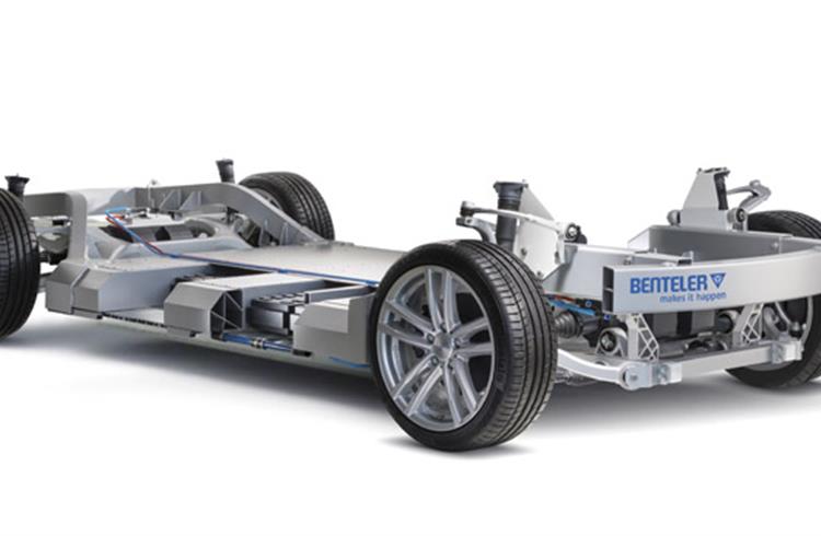 The Benteler Electric Drive System is a weight-optimised, modular system solution, specially designed for e-mobility. 