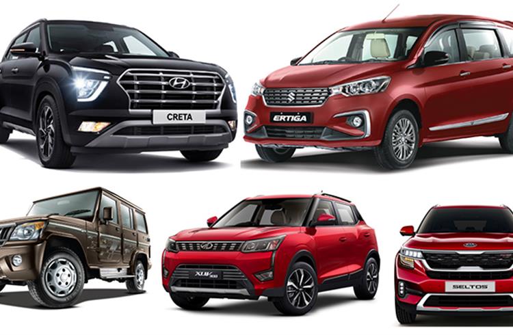 Top 5 UVs in May 2020 | New Hyundai Creta tops, Maruti Ertiga stays strong, Mahindra Bolero, XUV300 drive in