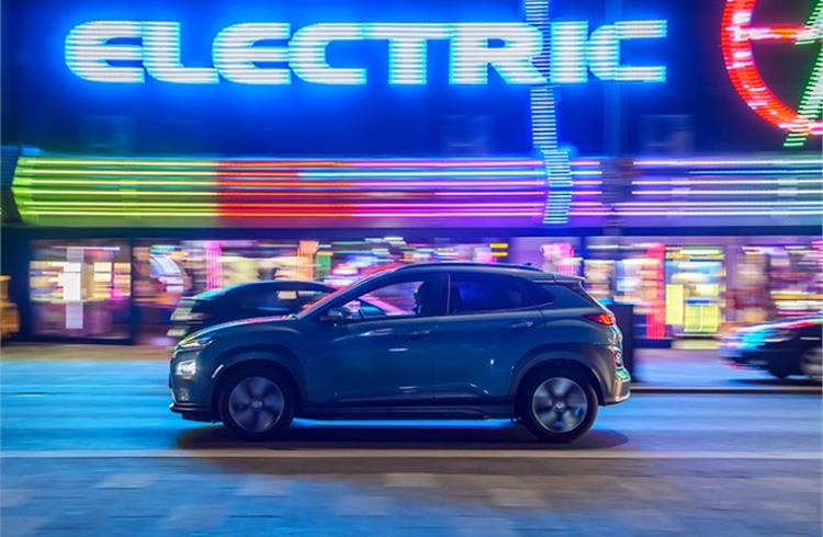 Upcoming 45 will sit above the Kona Electric (pictured) as Hyundai’s first stand-alone electric model.