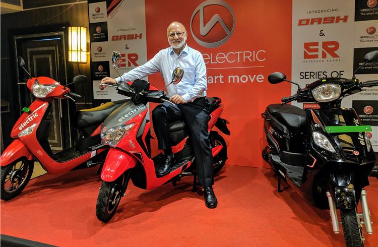 Hero Electric expands its range with new Dash scooter